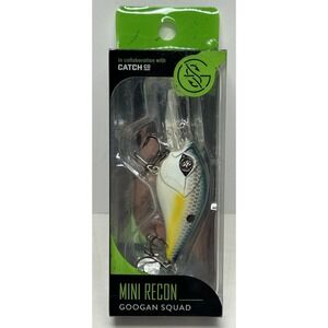Googan Squad Mini Recon Bass Crankbait 2" 1/4 Oz Sexy Shad Fishing Lure New